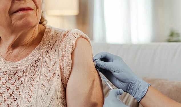 Scientists believe the vaccines may help the ageing immune system reduce inflammation that contributes to brain damage linked to dementia