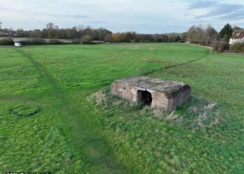 Blasford Hill Bunker is on sale for £65,000 including 400 square metres of land around it