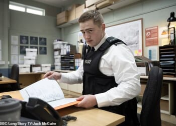 Hope Street star Finnian Garbutt has died at the age of 28, just days after sharing his terminal cancer diagnosis (pictured in August 2024)