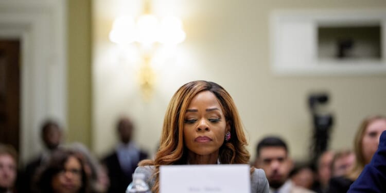 Rep. Sheila Cherfilus-McCormick appears for a hearing of the House Ethics Committee on Capitol Hill on March 26, 2026, in Washington, D.C.