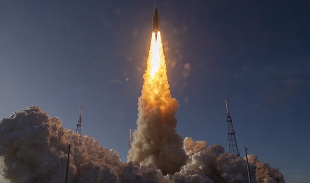 The moment space fans have waited more than 50 years for finally arrived last night, as NASA launched its Artemis II mission to the moon