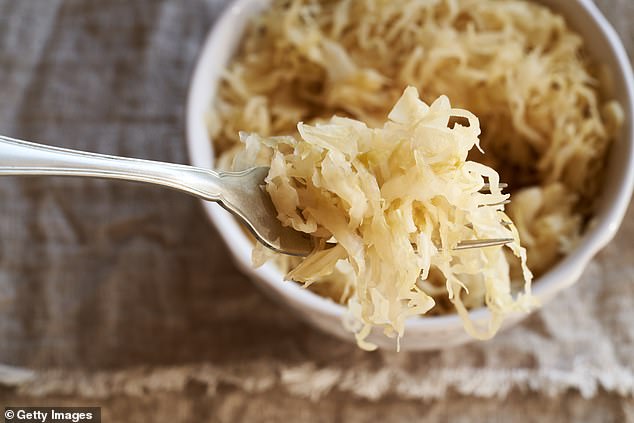 I aim for at least two sources of probiotic foods every day for good gut health