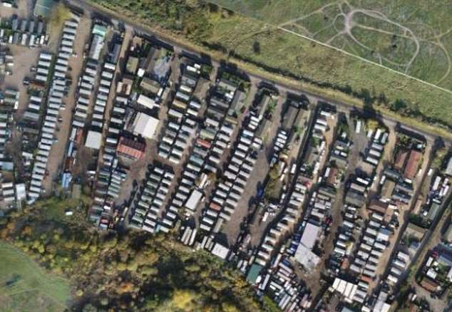 Buckles Lane was set up in 1980 as winter accommodation for travelling showmen, but it has since ballooned beyond 31 authorised pitches to more than a hundred