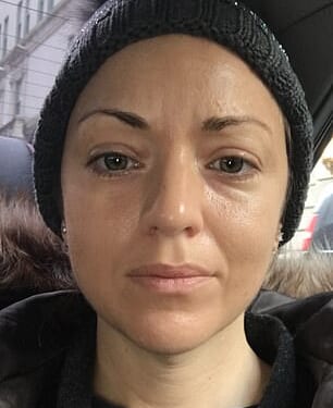 Georgia's 'embarrassing' eyebrows before