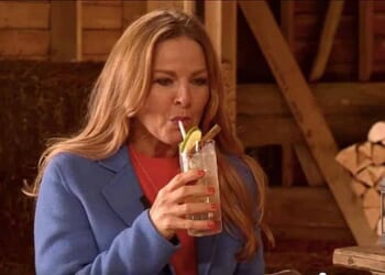 Sarah Hadland opened up about her boozy time on Love Your Weekend with Alan Titchmarsh