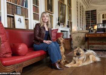 Earl Spencer's partner Professor Cat Jarman, who says she doesn't 'feel any need to have a portrait up' at Althorp House