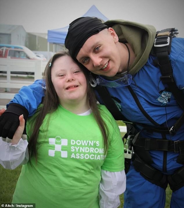 Taking the hotseat this Wednesday, Aitch, whose little sister Gracie has Down's syndrome, said it was an 'absolutely unreal' experience which gave him a 'breath of fresh air'