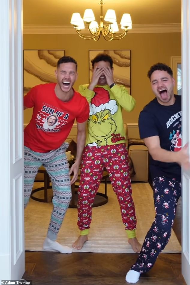 The boxer went on to reveal that since leaving the jungle he has watched Adam and his two brothers Scott and Ryan's TikTok videos which he claimed are 'feminine'