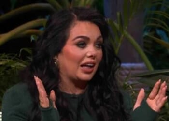 I'm A Celebrity's Scarlett Moffatt, 35, fought back tears as she slammed her campmates for 'ruining' Adam Thomas' winning 'moment of glory'