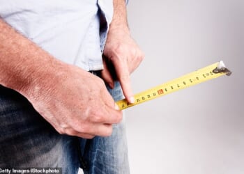Research suggests nearly half of men worry about the size of their penis – but few would openly admit to the concern