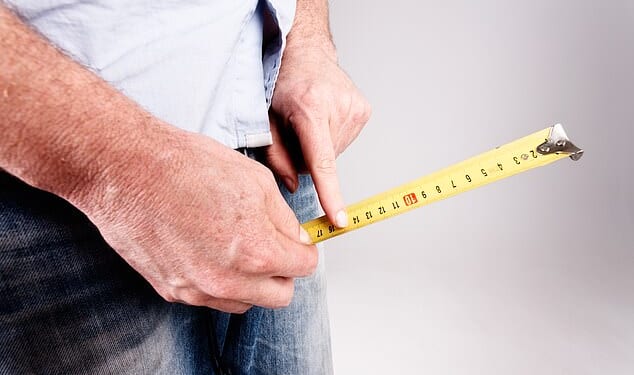 Research suggests nearly half of men worry about the size of their penis – but few would openly admit to the concern
