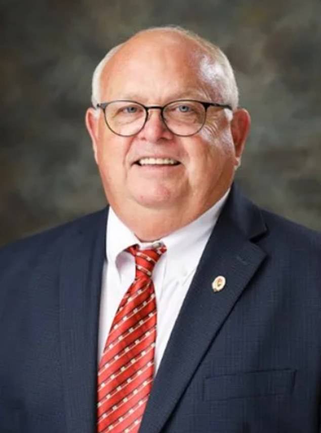 Moore was hailed as a hero by the local community after he was shot in the leg while restraining the shooter