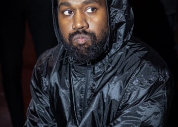 As Kanye West is barred from entering the UK, the rapper's headlining gig at Wireless Festival has been canceled and 'mayhem' has erupted behind-the-scenes, the Daily Mail can reveal; West seen in 2024