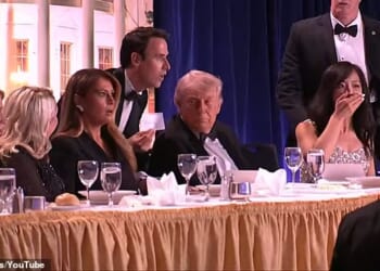 The harrowing moment President Donald Trump and First Lady Melania Trump were informed of the shooting before they were swiftly evacuated