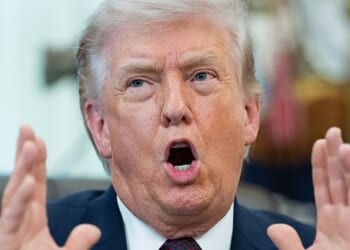 epaselect epa12863099 US President Donald J Trump gives remarks during an executive order signing event in the Oval Office of the White House in Washington, DC, USA, 31 March 2026. The order directs the federal government, through the US Postal Service, to provide states with voter eligibility data.  EPA/AARON SCHWARTZ / POOL