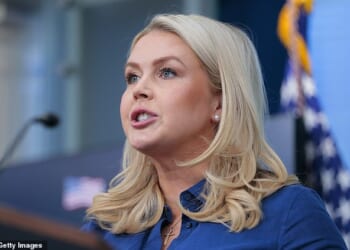 White House press secretary Karoline Leavitt, appearing at a briefing earlier on Wednesday, relayed that the President had said that NATO 'were tested and they failed'