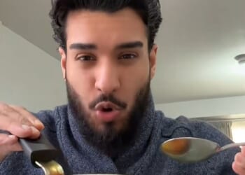 British influencer Ishan took to his TikTok to review a plateful and was delighted by the results