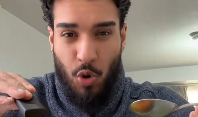 British influencer Ishan took to his TikTok to review a plateful and was delighted by the results