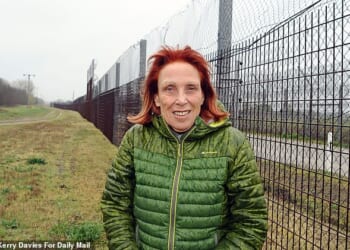Sue Reid visited the wall along the Hungarian/Serbian border where attempts to cross have massively diminished