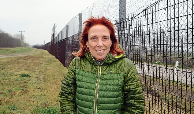 Sue Reid visited the wall along the Hungarian/Serbian border where attempts to cross have massively diminished