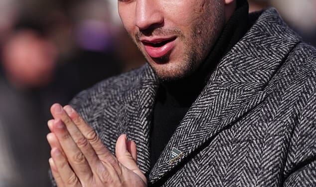 Lisa says to avoid anything 'heavily branded'. Tommy Fury pictured wearing a Rolex on day four of the 2026 Cheltenham Festival