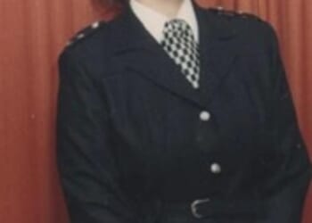 Aged just 19, Sharon moved from Hartlepool to London to launch her career with the Metropolitan Police in 1985