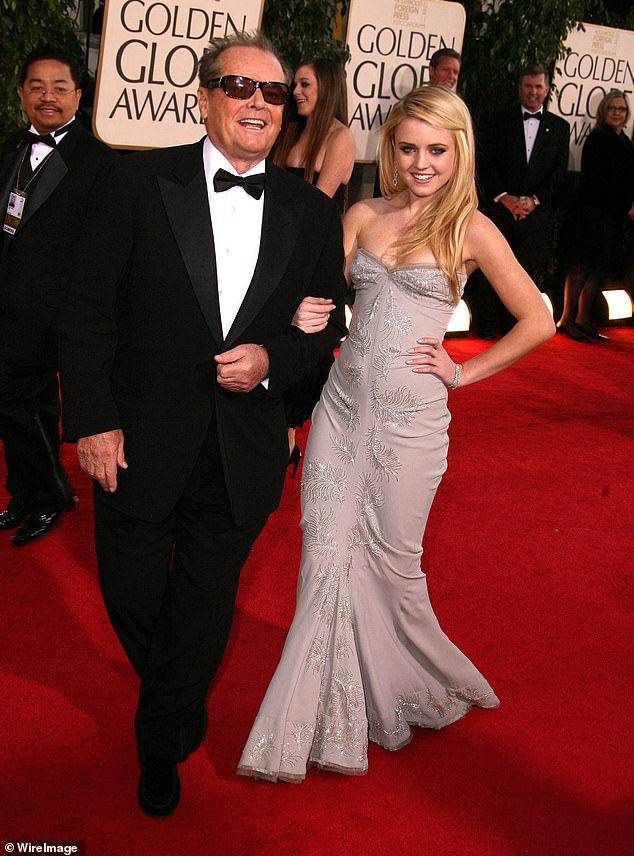 Nicholson and daughter Lorraine, 36, seen together in 2007