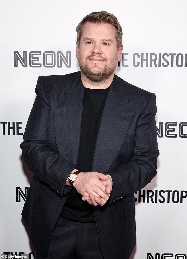 Hilary, 64, has revealed that she had an awkward moment with her son's pal James, 47, back in 2011