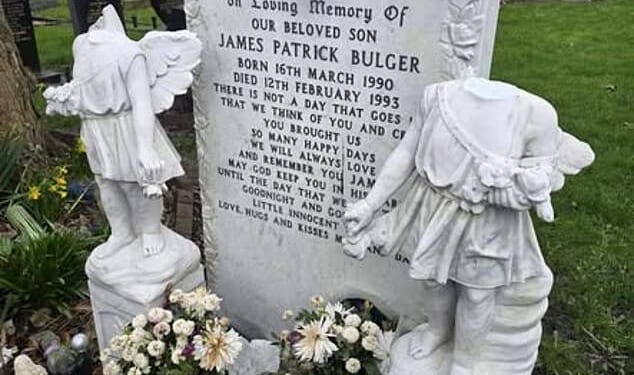 James Bulger's mother, Denise Fergus has revealed his grave has been desecrated for the second time in six weeks (Pictured: In February of this year)