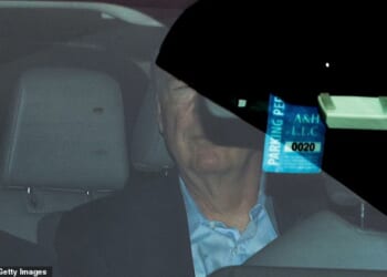 Comey left the Virginia courthouse in the back of a car