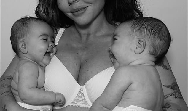 Jesy Nelson shared a sweet clip of her daughter saying 'mama' for the first time and said her 'life is complete' - amid their SMA battle