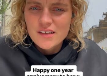 JoJo Siwa's ex girlfriend Kath Ebbs shared a brutal post about 'sending hate to cheaters' on Sunday on the anniversary of their breakup with the singer
