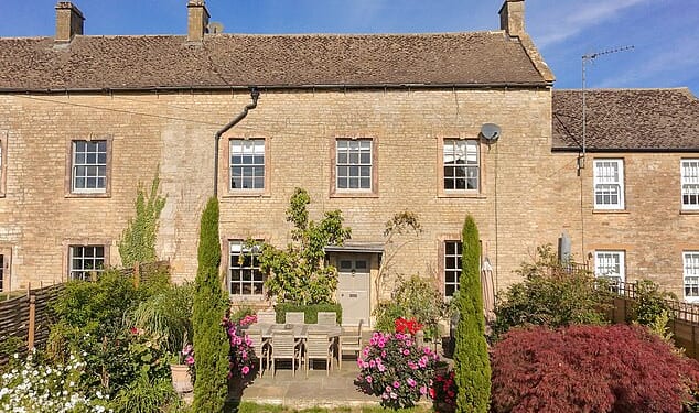 Perfection? A Grade II-listed four bedroom house in Stow-on-the-Wold is on the market for £995,000