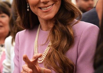 The Princess of Wales was spotted with a plaster on her thumb on Tuesday's reception at Buckingham Palace