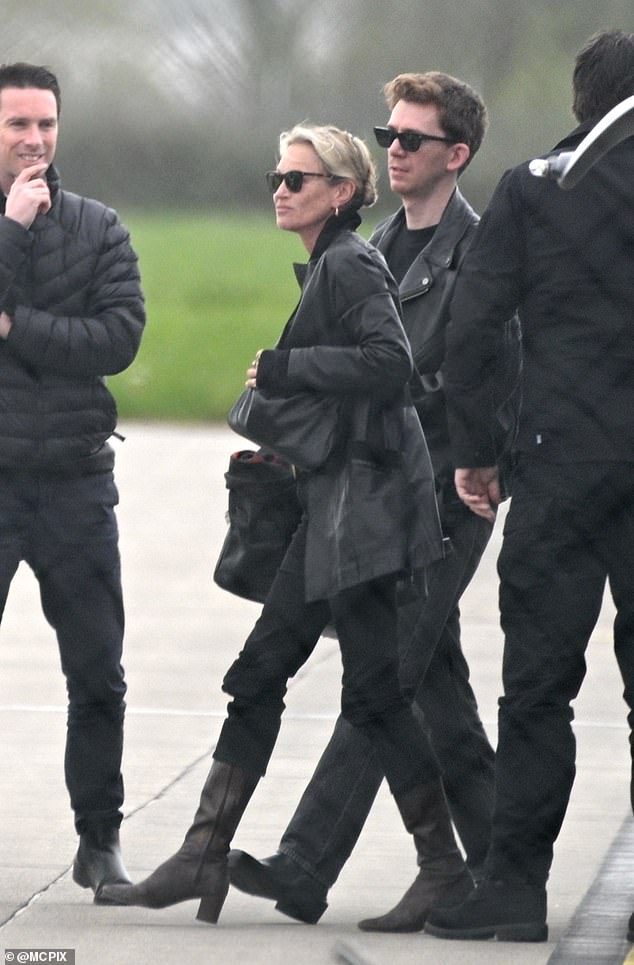 The supermodel, 52, touched down in the city to join Ian Rush, Dominik Szoboszlai, Alexis Mac Allister and Alexander Isak at The Park Pub