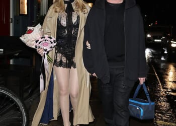 Katherine Ryan first suspected her husband Bobby Koostra (pictured together) had thrown them away because he likes to declutter, but he firmly denied binning the jackets