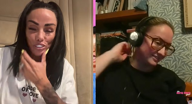 Katie opened up about the results of the procedure on the new episode of The Katie Price Show, which she hosts with her sister Sophie