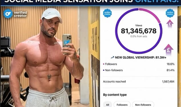 Katie Price's husband Lee Andrews announced was joining OnlyFans on Thursday, despite previously claiming he was a billionaire