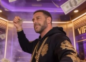 Katie Price's husband Lee Andrews has shared a bizarre AI-generated 'original' song and music video - with himself as the star