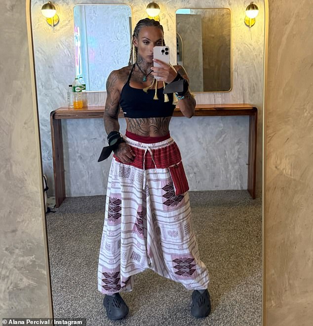 Since the high-profile relationship has come to light Lee's ex Alana Percival has been letting the world know her feelings on the matter with a series of barbs at him