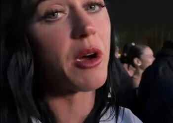 Katy Perry jokes about Justin Bieber's YouTube trawl during his Coachella set on Saturday night