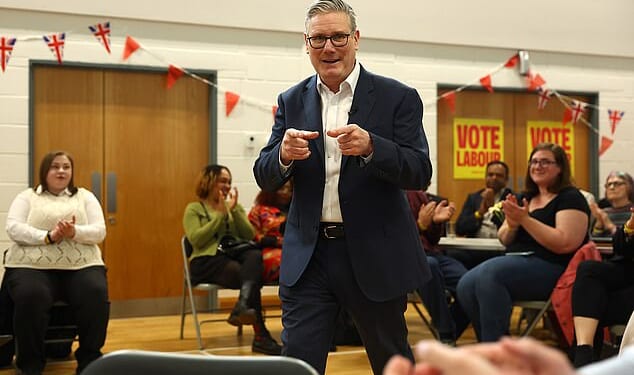 Sir Keir Starmer speaks with Milton Keynes residents this month as he campaigns ahead of the local elections on May 7