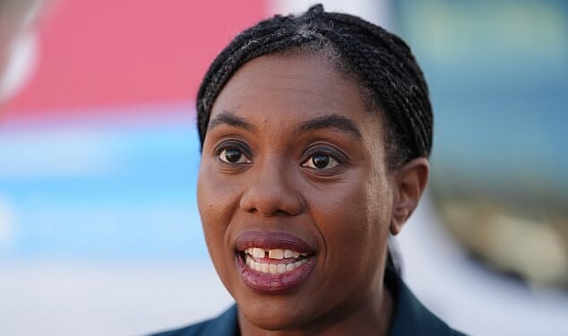 Writing for the Daily Mail, Mrs Badenoch accused the Prime Minister of ‘hounding our veterans through the courts like criminals’