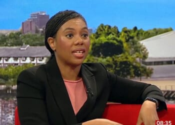 Kemi Badenoch has condemned Donald Trump's threats to quit Nato as a 'gift' to Russia