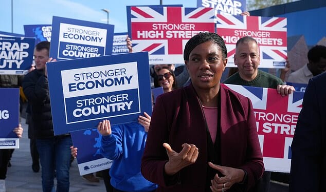 Conservative leader Kemi Badenoch said doctors' jobs are so critical she would subject them to the same restrictions as police and the military