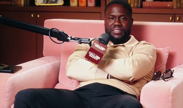 Kevin Hart, 46, seemingly sparked a feud with Timothee Chalamet as he made a body-shaming comment about the actor's lithe frame on Wednesday's episode of the Call Her Daddy podcast
