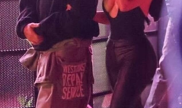 Kim Kardashian, 45, and Lewis Hamilton, 41, were spotted sweetly linking arms as the couple arrived for Justin Bieber's Coachella set on Saturday