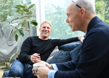 I have been in regular contact with Lewis Moody after he revealed last October he had been diagnosed with motor neurone disease (MND), but this is the first time we have met since then