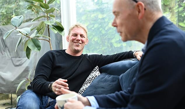 I have been in regular contact with Lewis Moody after he revealed last October he had been diagnosed with motor neurone disease (MND), but this is the first time we have met since then