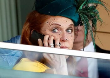 Liz Jones says Fergie must be weighed down by the guilt of letting her daughters down and repeating her own family cycle of affairs